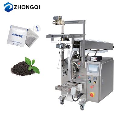 China Food Semi Automatic Paper 3 Side Seal Triangle Small Tea Bag Filling Machine For 5gr 10gr for sale