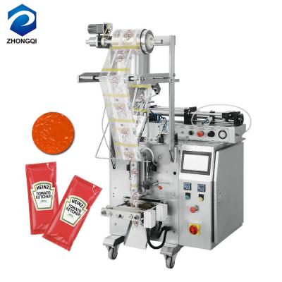 China Automatic Food Cooking Oil Small Chilli Stick Liquid Sachet 50ml Packing Machine for sale