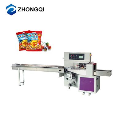 China Automatic Lollipop Flow Food Package Double Party Twist Spherical Candy Packaging Machine for sale