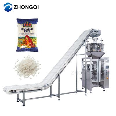 China Industrial Food Rice Double Chamber Double Chamber Potato Vacuum Weighing Vacuum Packing Machine For 5 Kgs for sale