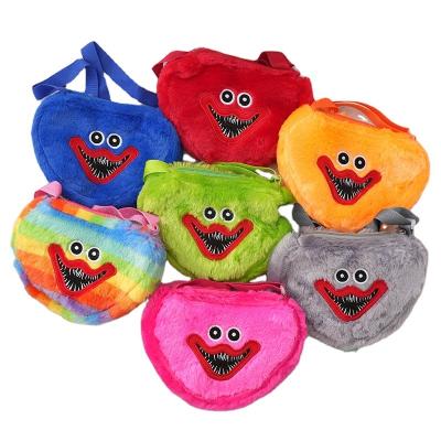 China Poppy Playtime Plush Portable Cross - Body Bag Cartoon Girls Bag Kids Shoulder Bags for sale