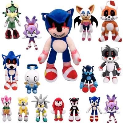 China New Arrival Sonic Plush Toy The Hedgehog Plush Stuffed Cartoon Character Sonic Shadow Doll Superb for sale