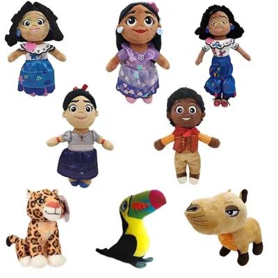 China Wholesale Plush Encanto Movie Black Girl Plush Toys Popular Plush Doll Cartoon Encanto Figure Cute Soft Plush Dolls for sale