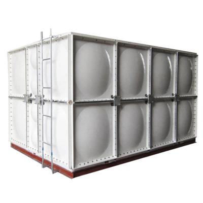 China Hotels 10000 Liter Large Water Tank SMC GRP FRP Panel Water Storage Tank for sale