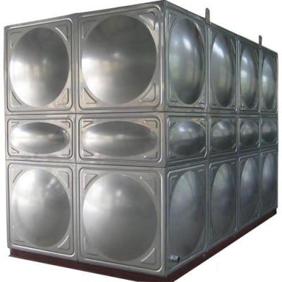 China Factory 10 Cubic Meter Stainless Steel Water Tank Flexible Modular Water Storage Tanks for sale