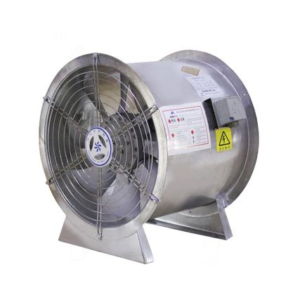 China Building Material Shops Mixed Flow Fan Industrial Axial Fan For Fire Protection for sale