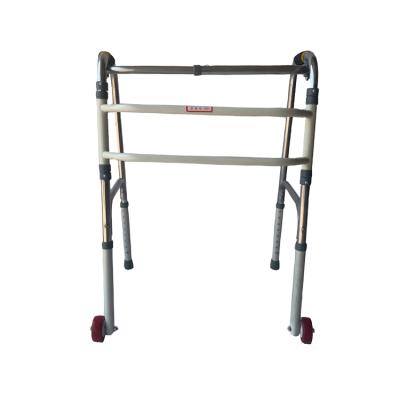 China Sale Good Price High Quality Semi Steel Walkers Aluminum Walking Aid For Disabled Adjustable Aluminum Crutches for sale