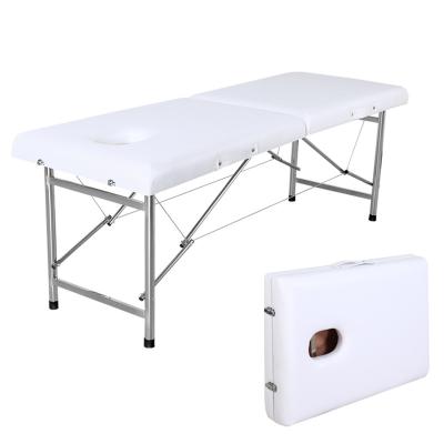 China Strong Elasticity And Moderate Softness Hot Selling Tattoo Beauty Portable Folding Massage Bed Cheap Folding Professional Lightweight Massage Bed for sale