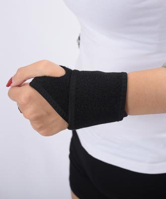 China Strong Elasticity And Moderate Softness Factory Supply Sports Protect Hand Wrist Wraps Adjustable Neoprene Wrist Support Strap for sale