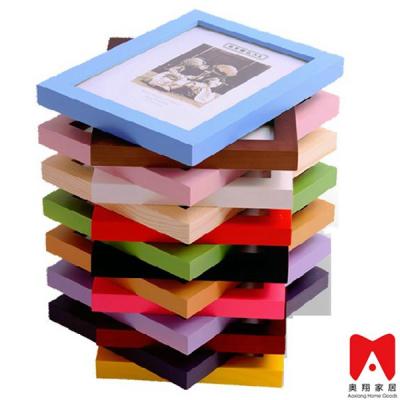 China Modern Colorful New Design Plastic Picture Frame 4x6 5x7 6x8 8x10 4x6 Picture Frame for sale