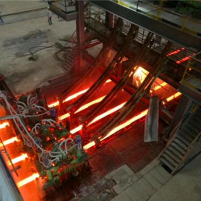 China Easy Operate Flexible Vertical CCM Dummy Bar Billet Continuous Casting Machine for sale