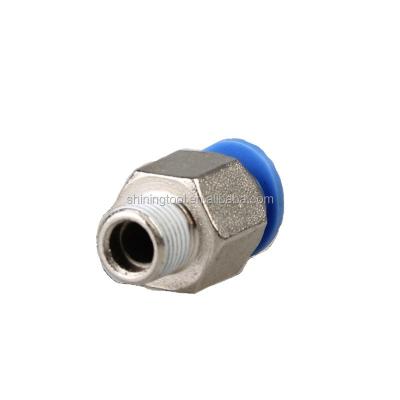 China Hotels Fast Fittings Quick Couplings Connector Air Fitting Plastic Hose Fittings , PVC Quick Coupling for sale