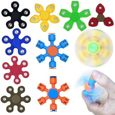 China Relieve Adult Anxiety Toy Fidget Spinner Children Finger Stress Decompression Stress Toy Funny Toy Contains Electroplated Steel Balls for sale