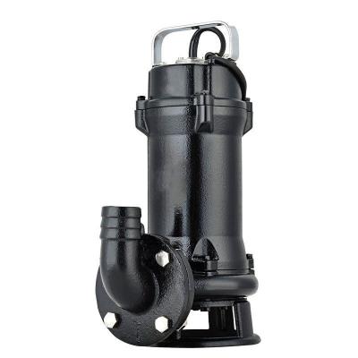 China 220V380V Automotive industry household septic tank sewage sludge cutting sewage pump with reamer submersible sewage pump for sale