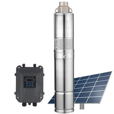 China 36V High Quality Agricultural Irrigation Solar Well Pump MPPT Control Screw Pump Deep Solar High Pressure Submersible Pump for sale