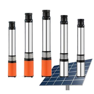 China Small Battery Pump Solar Agricultural Portable Pump Battery Big Flow Irrigation DC12V24V Deep Well Pump for sale