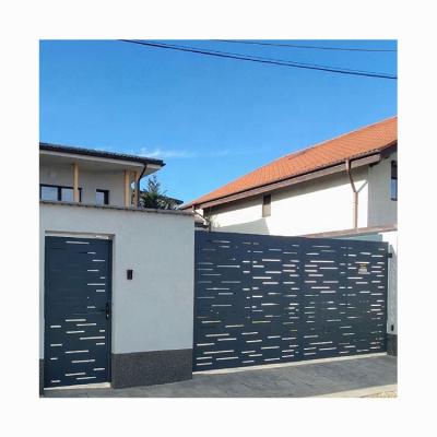 China Custom Laser Cut Metal Easily Assembled Decorative Outdoor Screening Screening Panels Garden Fence Fence for sale