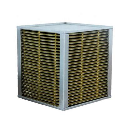 China Hotels Customization Temperature Recovery Aluminum Plate Air Heat Exchanger For Heat Recovery Unit Fresh Air Handling Unit Recuperator for sale