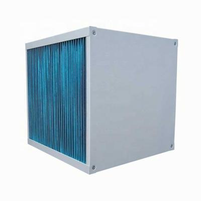 China Hotels Customized Cooler Heat Exchangers Rectangle Heat Recovery Waste Cabinet Cooler Ventilation Unit and Air Change Equipment Heat Recovery for sale