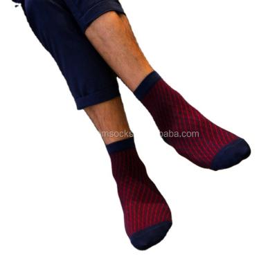 China Colorful Office Gentleman Antibacterial Warm Casual Work Cotton Men's Dress Socks for sale