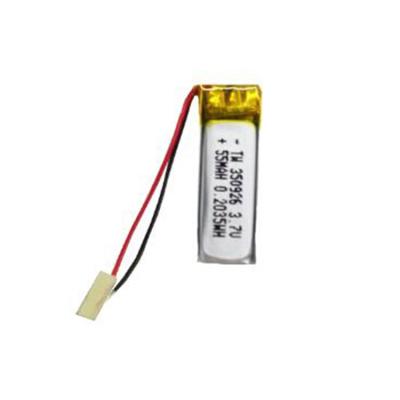 China Consumer Electronics TW 350926 3.7V 55 Mah Lithium Kc Lipo Battery for sale