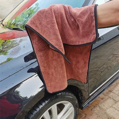 China Highly Absorbent Multi Purpose Car Fleece Coral Detailing Towel Cleaning Cloth Microfiber for sale