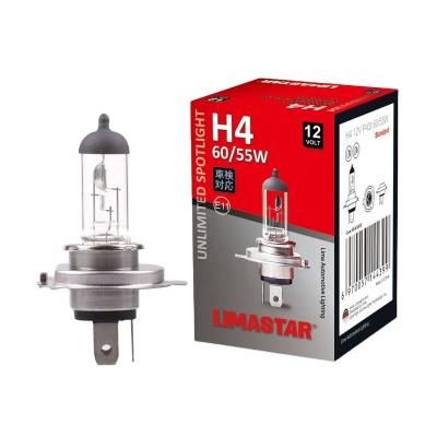 China All car models guaranteed quality 4300k 864255 12v 100/90w h4 headlight bulbs halogen for toyota for sale