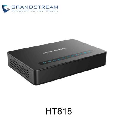 China Port Phone Adapter Grandstream HT818 Analog VoIP Port 8 Gateway With 8 FXS Port HT818 for sale