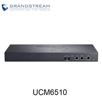 China Grandstream IP PBX UCM6510 IP PBX with 1 built-in T1/E1/J1 interface, 2 PSTN trunk FXO ports UCM6510 for sale