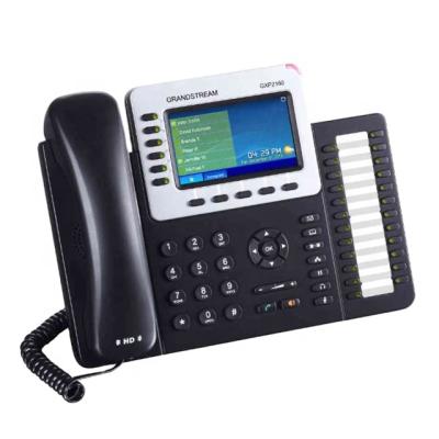 China Grandstream GXP2160 6 Lines Time Business HD IP Phone SIP Phone With POE Cordless Phone for sale