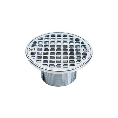 China Traditional Factory Customized CP Brass Bathroom Drains Hotel Shower Floor Drain for sale