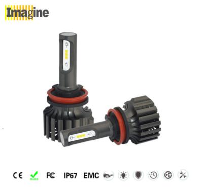 China Automotive led headlight bulb, L1S 36w H8 Led Headlight Conversion Kit High Lumen Aluminum Alloy Material for sale