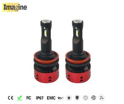 China LED headlight bulb conversion kit, IP67 H8 Car Headlight Led Conversion Kit 6000k Two Beams With Cute Design for sale