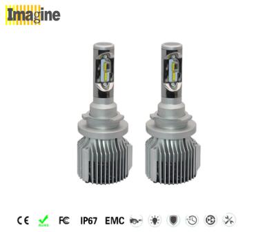 China LED headlight conversion kit, Pure White IP67 Automotive LED Headlight Bulbs 72w CE ROHS Certification for sale