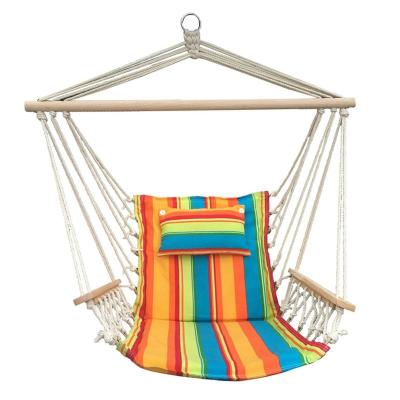 China Eco - Friendly Hanging Swing Hammock Chair With Pillows for sale