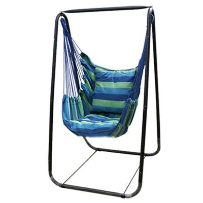 China Modern Portable Outdoor Hanging Swing Hammock Chair With Stand for sale