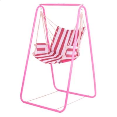 China Durable Hanging Swing Metal Hammock Chair With Stand for sale