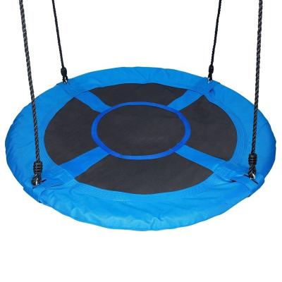 China Modern 40 Inch Flying Saucer Tree Swing for Kids - Round Swingset Toys Web Indoor Outdoor Tire Swing - Durable Frame, Waterproof Swing for sale