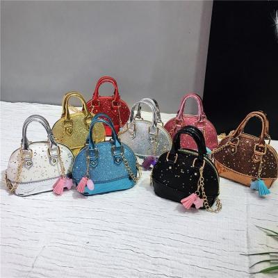 China Trendy Little Girls Fashion Kids Sparkle Toddler Purse, Star Sequin Handbags Princess Crossbody Bag Mini Purse for Adult Girls Girl for sale