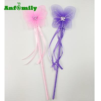 China Show Wholesale Fashionable Cute Handmade Butterfly Wings Fairy Magic Wand for sale