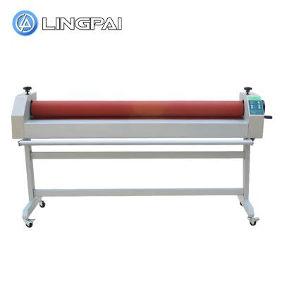 China Lingpai 1.6m Semi-auto Cold Laminator for Signage Photo Printing TSD1600 for sale