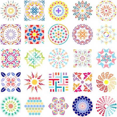 China Dotting Art Pottery Tool Modeling Templates Stenciling Mandala Drawing Tools For Wall Wood Glass Fabric DIY Painting Art Projects for sale