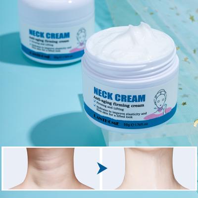 China Lanthome Brightening Whitening Wrinkle Free Anti Aging Perfume Firming Darkness Black Removal Neck Treatment Neck Lifting Cream for sale