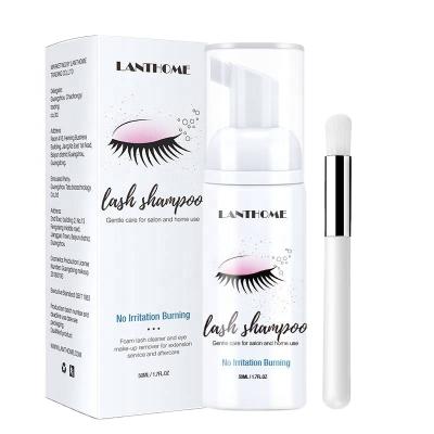 China Clean Foam Lash Shampoo Eyelash Detergent Kit Lash Shampoo Wholesale Help Eyelash Growth Lash 100% Natural Organic Eyelash Extension for sale