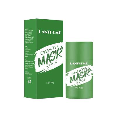 China Whitening Honey Stick Colombia Private Label Green Tea Mask Lanthome Oil Control Green Tea Mask Beauty Skin Care Face Mask Cream for sale