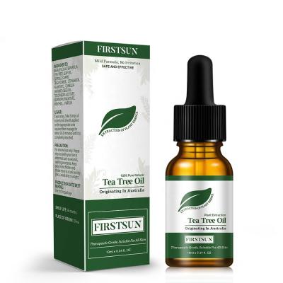 China Hot Selling 100% Pure Tea Tree Moisturizer Oil Natural Organic For Women Skin Care Remove Acne for sale