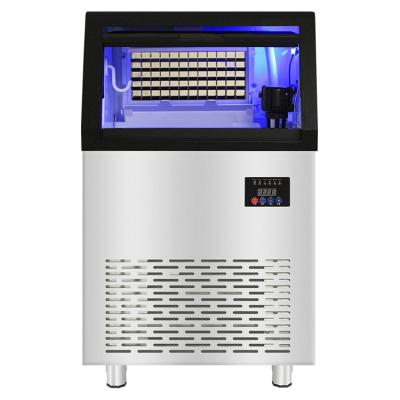 China commercial ice maker commercial ice cube maker nugget ice cream machine with factory price 80kg for sale