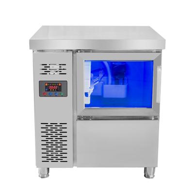 China Best Selling 100kg/24H Commercial Automatic Industrial Cube Ice Maker Commercial Cube Ice Maker for sale