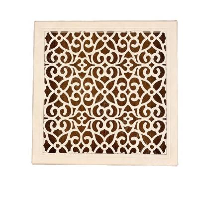 China Easy Installtion Hot Sales Decorative Vent For Air Conditioning Vent Grille With Beautiful Design for sale