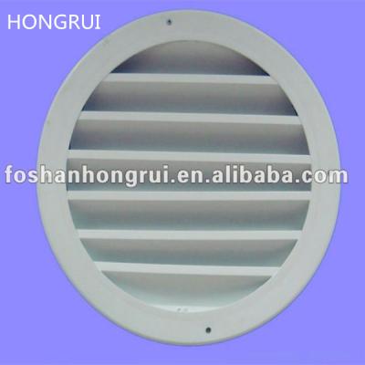 China Ventilation Quality Air Conditioning Air Grille Vent Circular Weather Louvers for sale